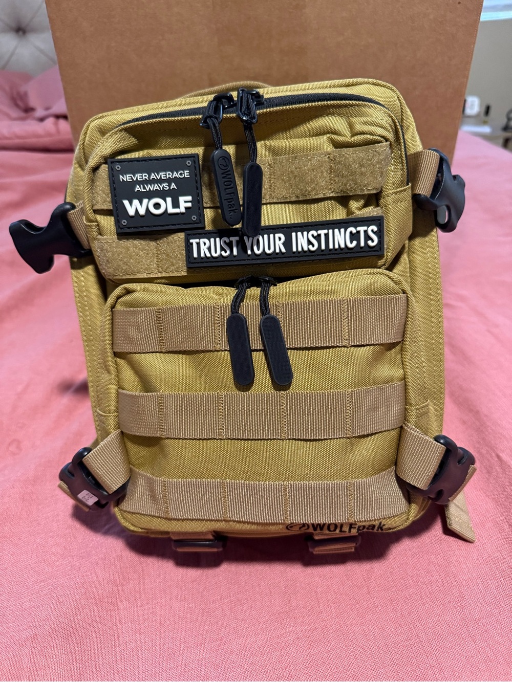 Wolfpak 9L mini backpack in Khaki
